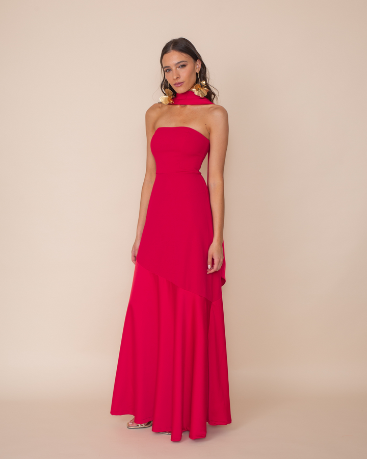 Vestido Ágata Rojo