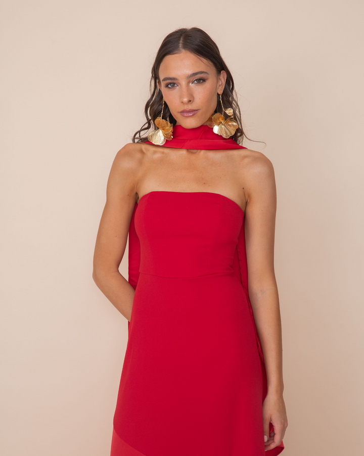 Vestido Ágata Rojo
