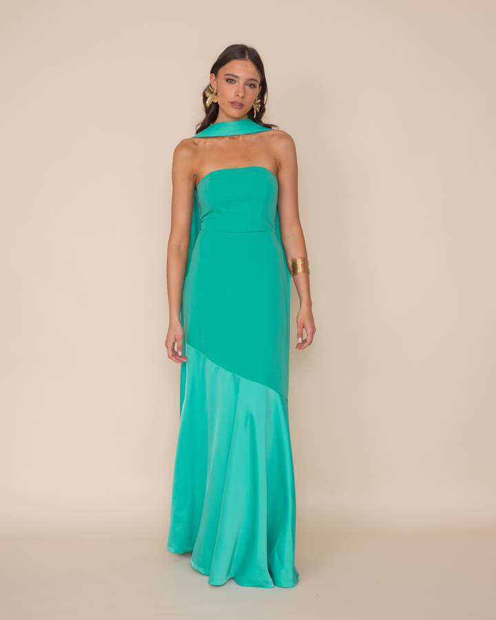 Vestido Ágata Turquesa