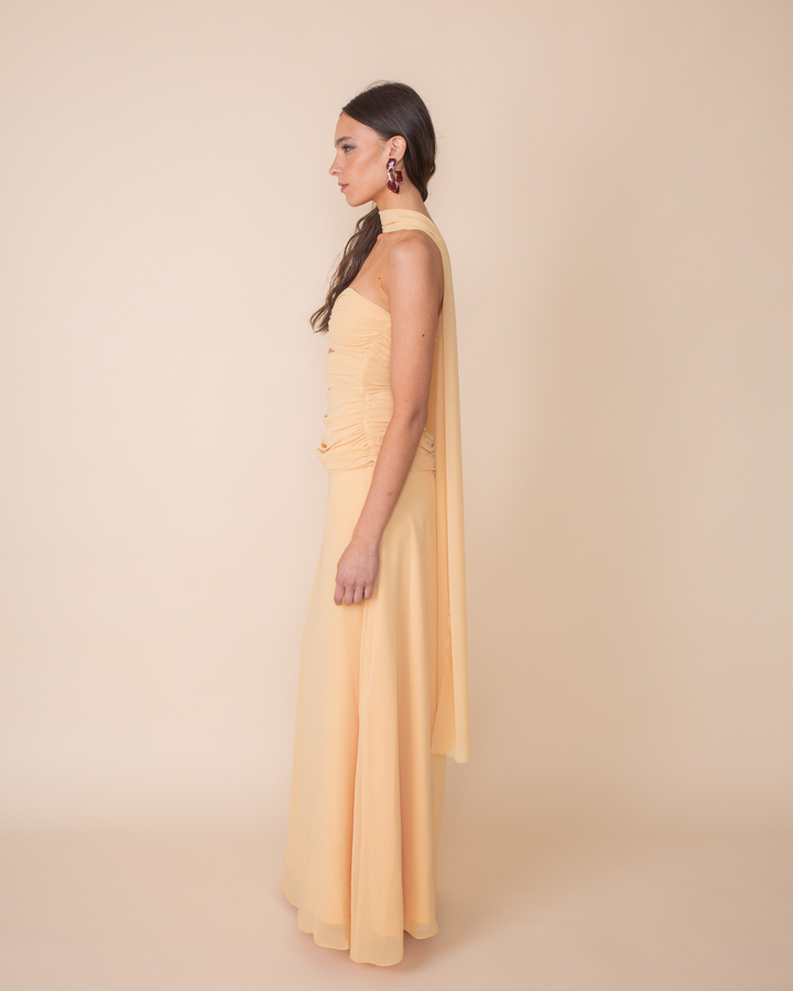 Vestido Pamplona Amarillo