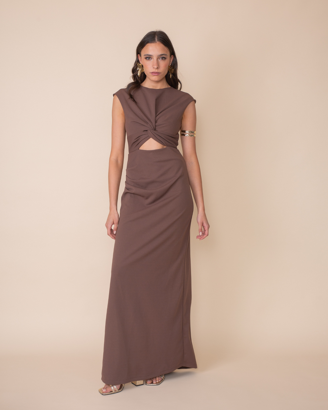 Vestido Bruna Cafe