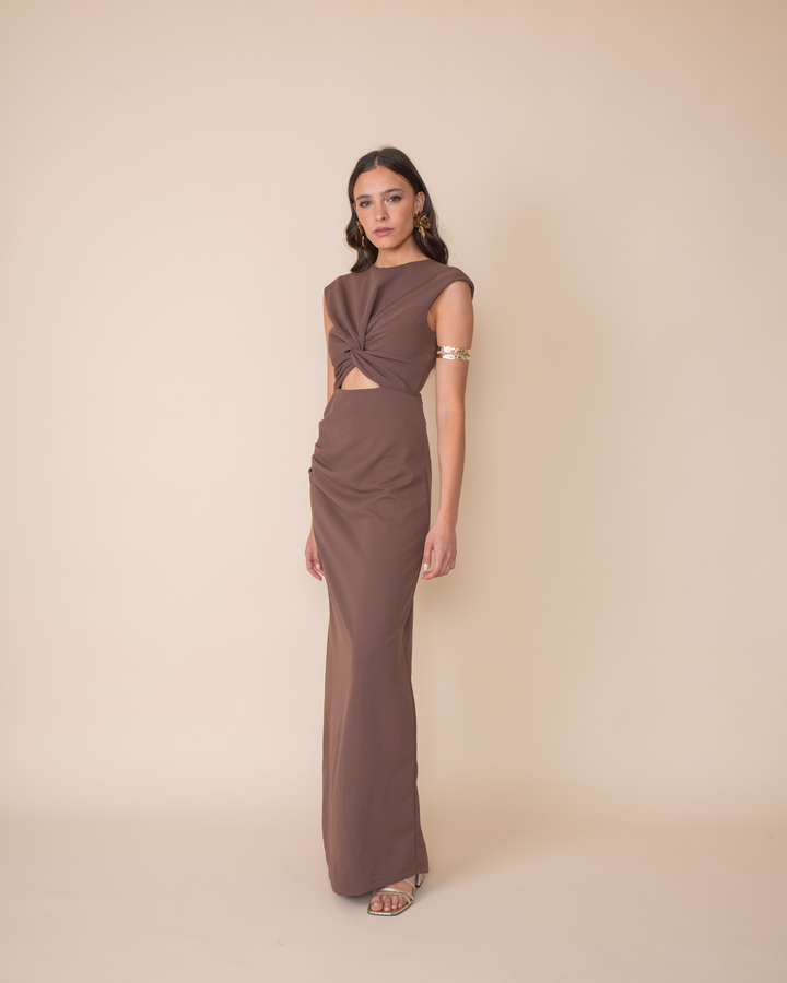 Vestido Bruna Cafe