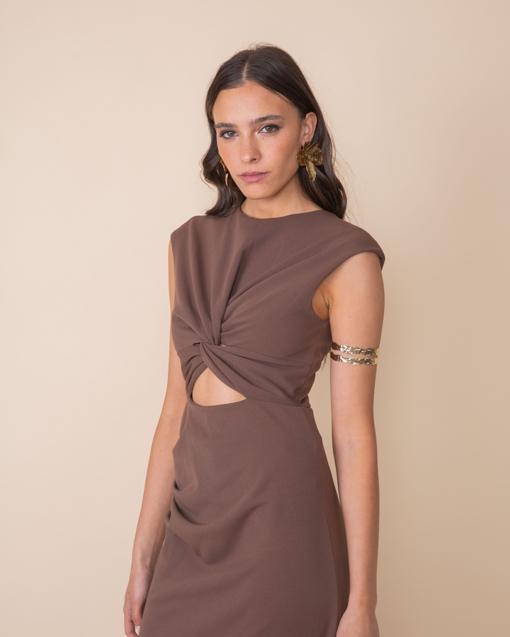 Vestido Bruna Cafe