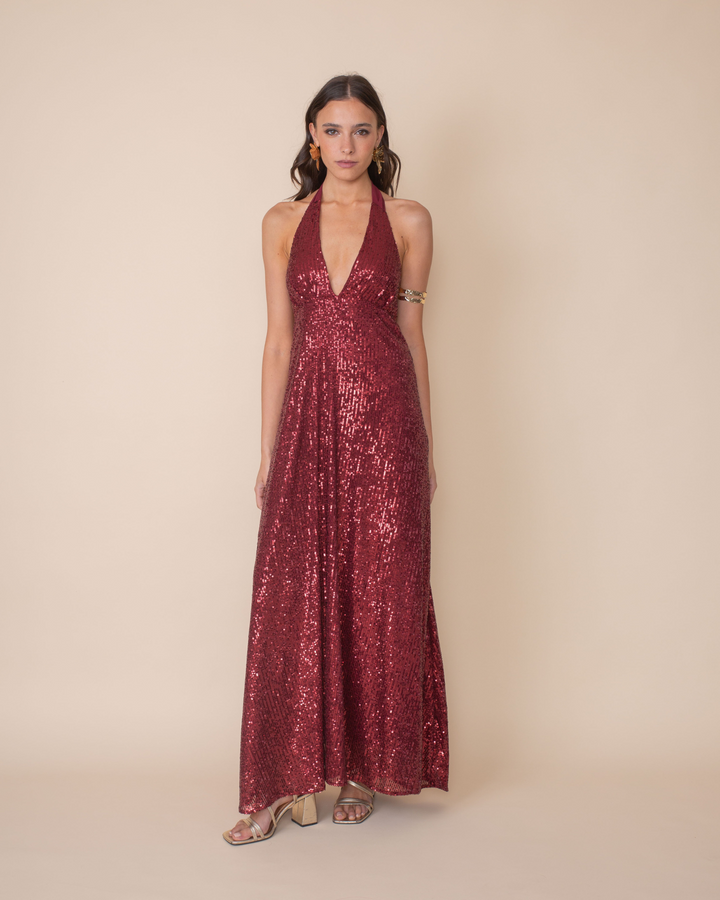Vestido Antonella Rojo