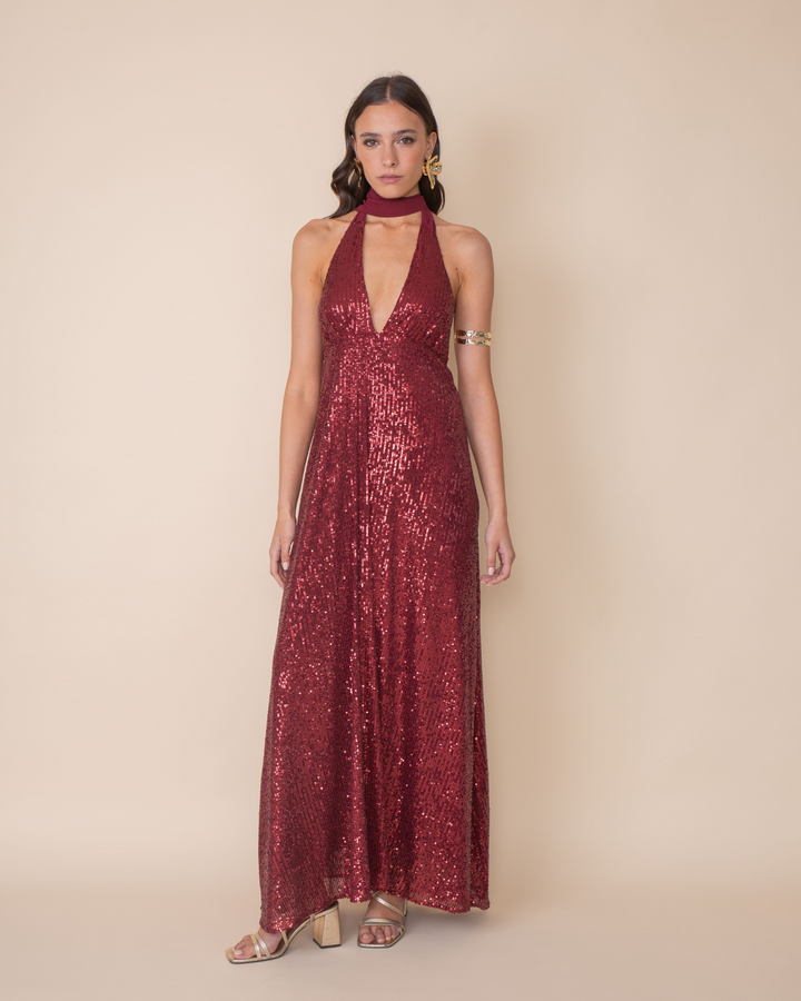 Vestido Antonella Rojo