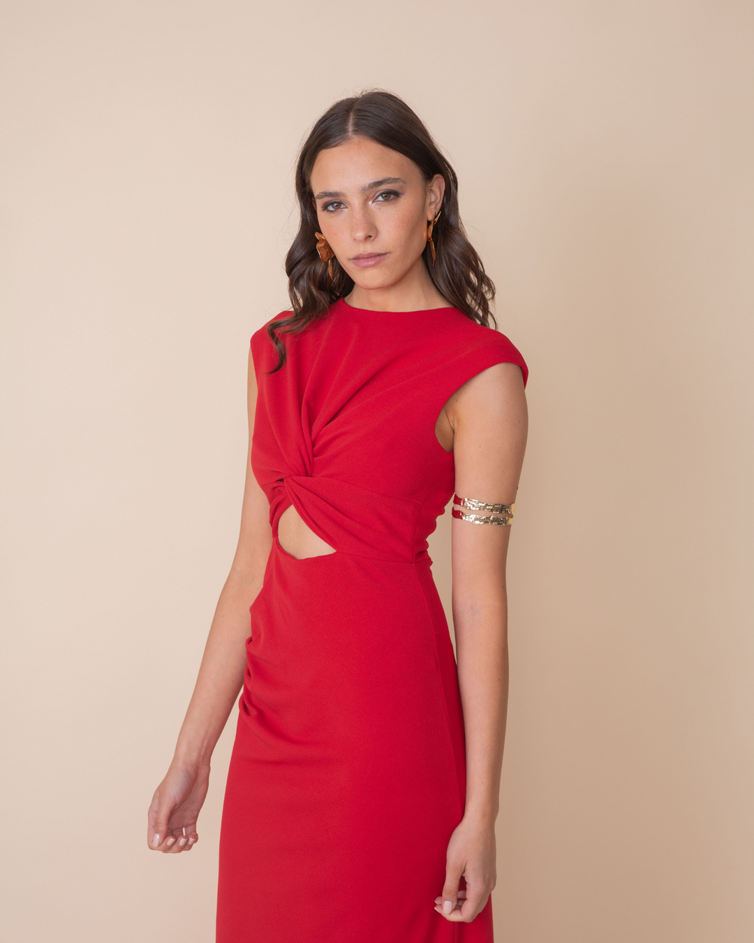 Vestido Bruna Rojo