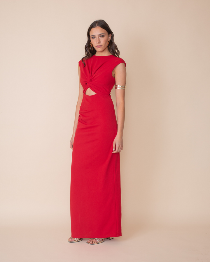 Vestido Bruna Rojo