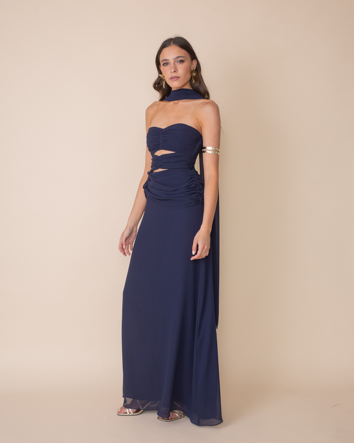 Vestido Pamplona Azul