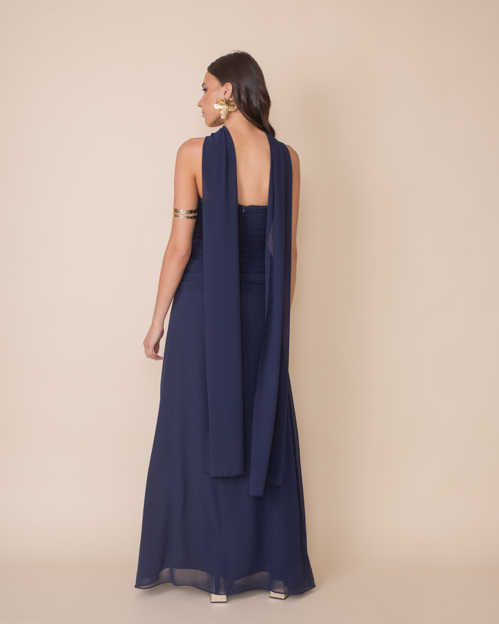 Vestido Pamplona Azul