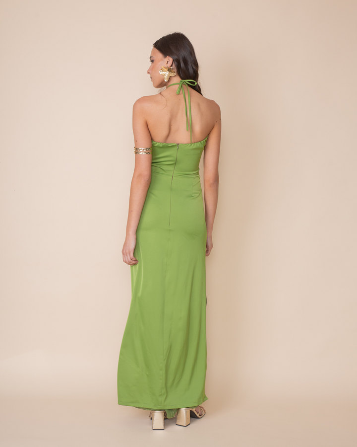 Vestido Cloe Verde Olivo