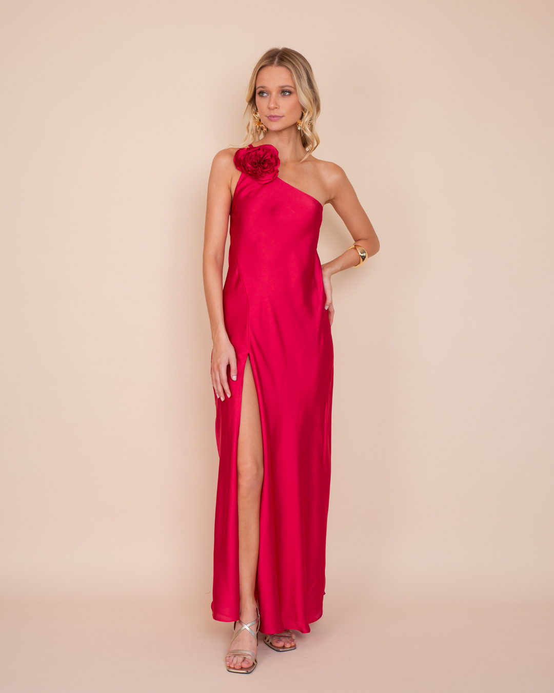 Vestido Adela Rojo