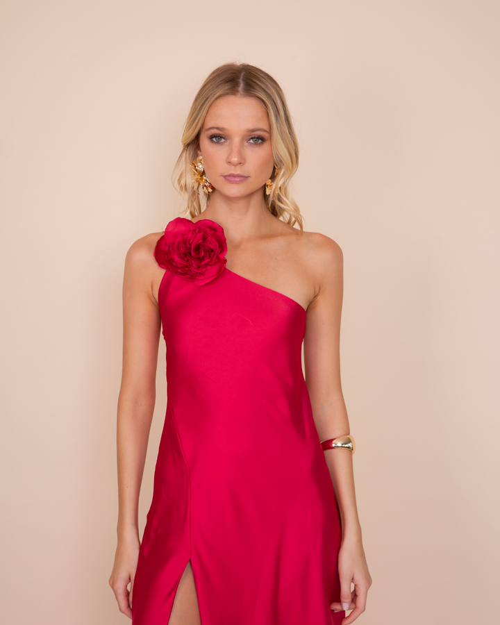 Vestido Adela Rojo