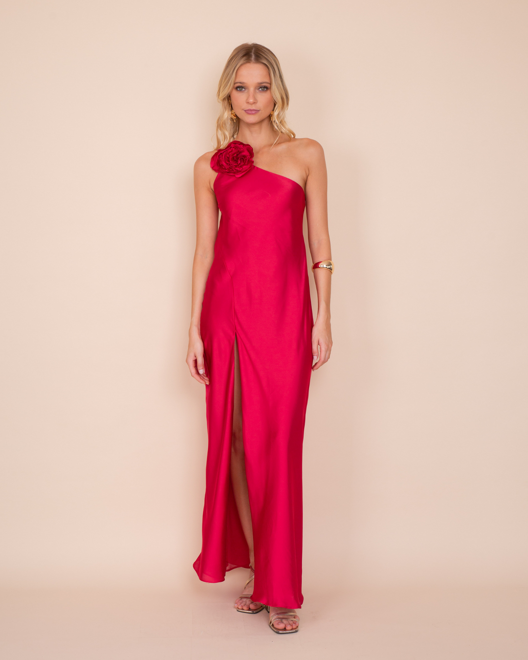 Vestido Adela Rojo