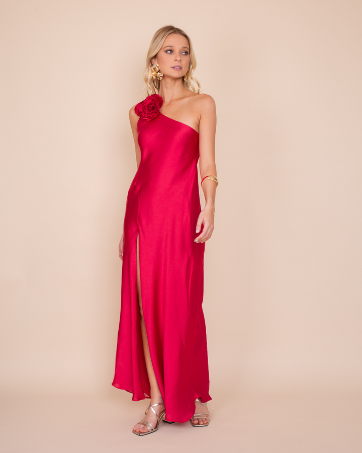 Vestido Adela Rojo