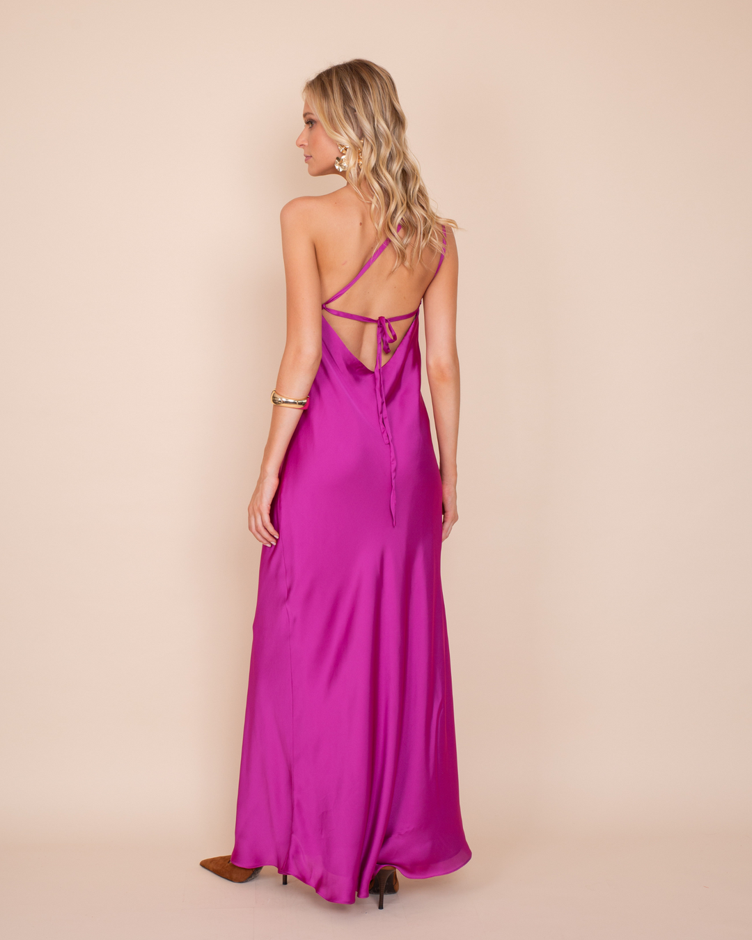 Vestido Adela Magenta