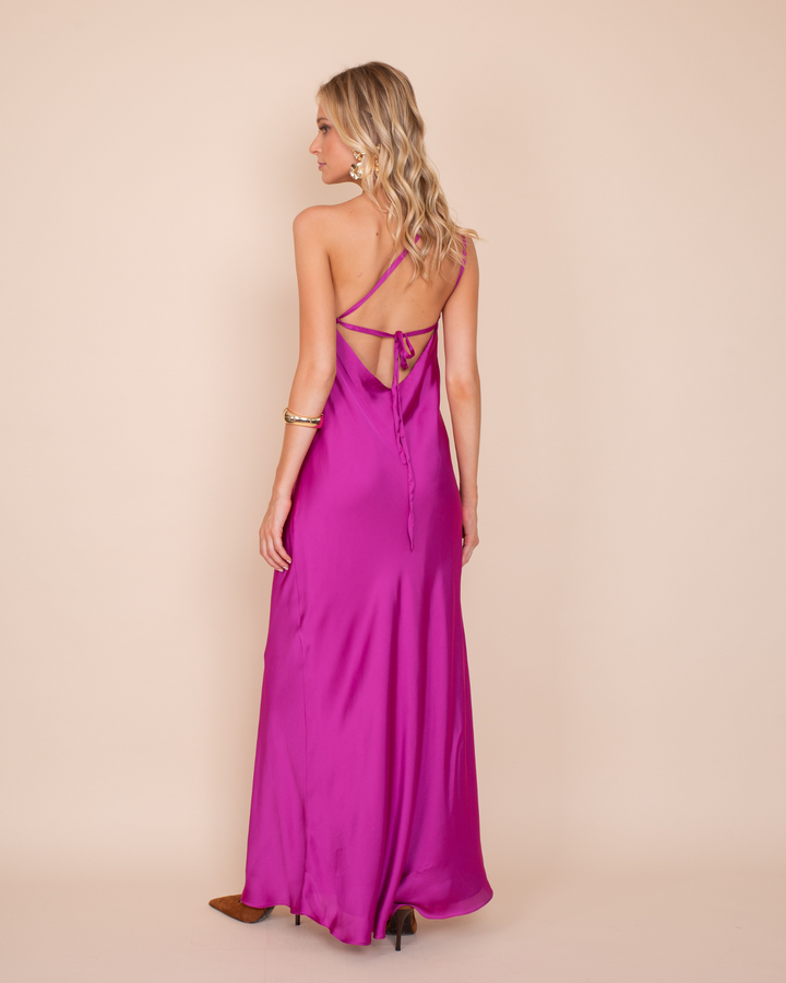 Vestido Adela Magenta
