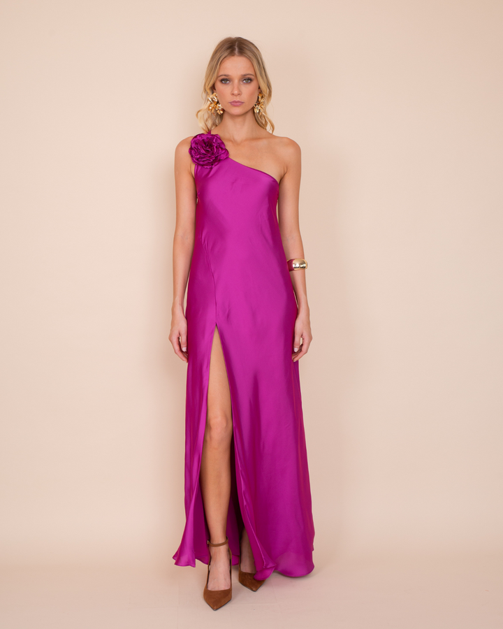 Vestido Adela Magenta