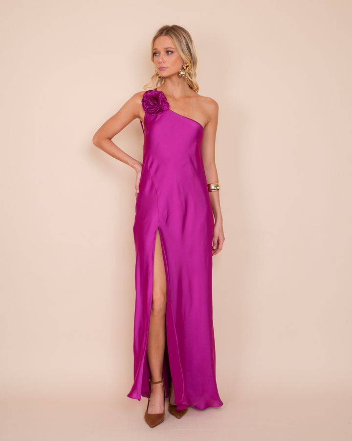Vestido Adela Magenta