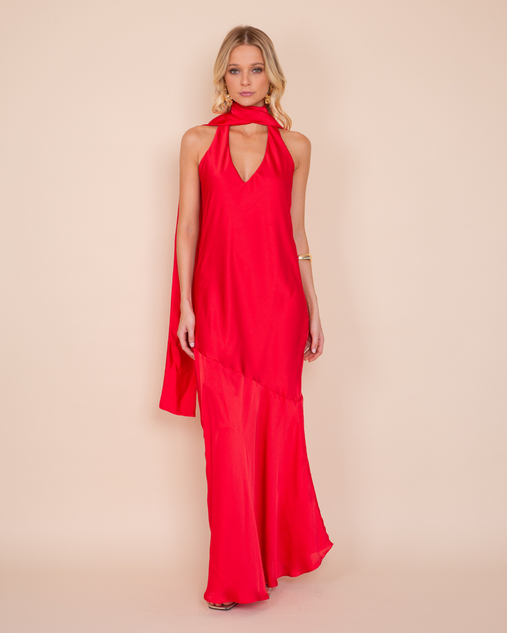 Vestido Emma Rojo fuerte