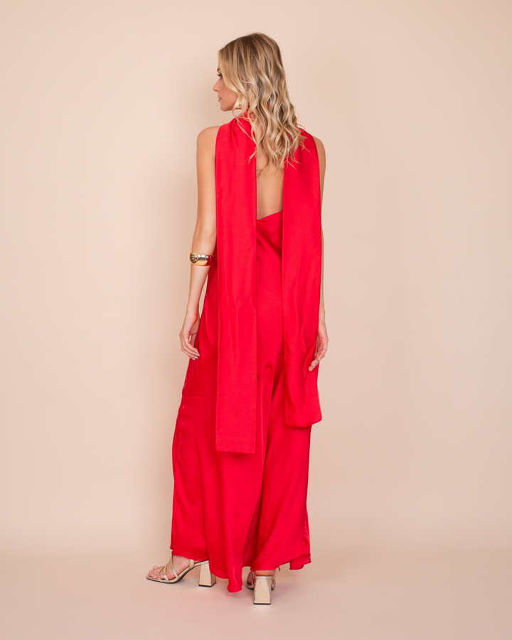 Vestido Emma Rojo fuerte