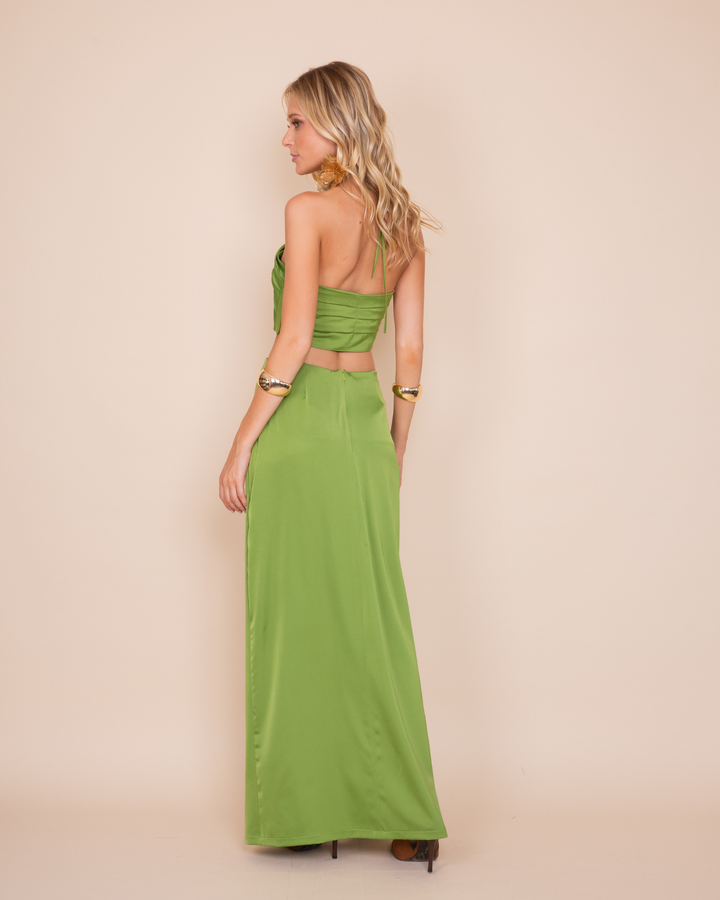 Falda Chiara Verde Pistacho