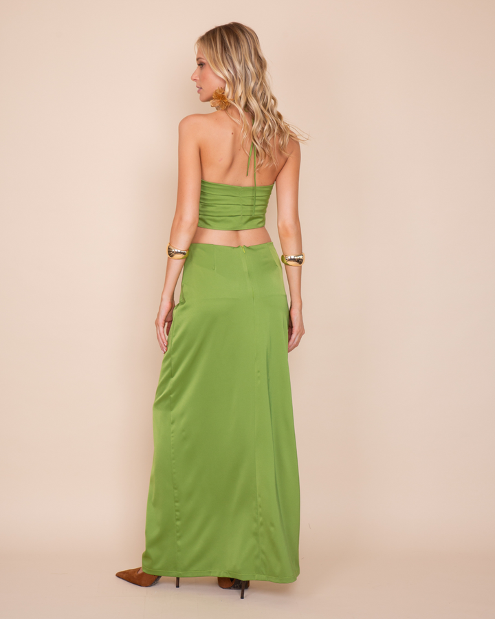 Falda Chiara Verde Pistacho