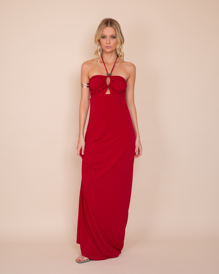 Vestido Olivia rojo