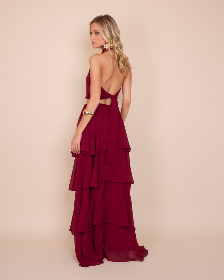 Top Gia Halter Burdeo