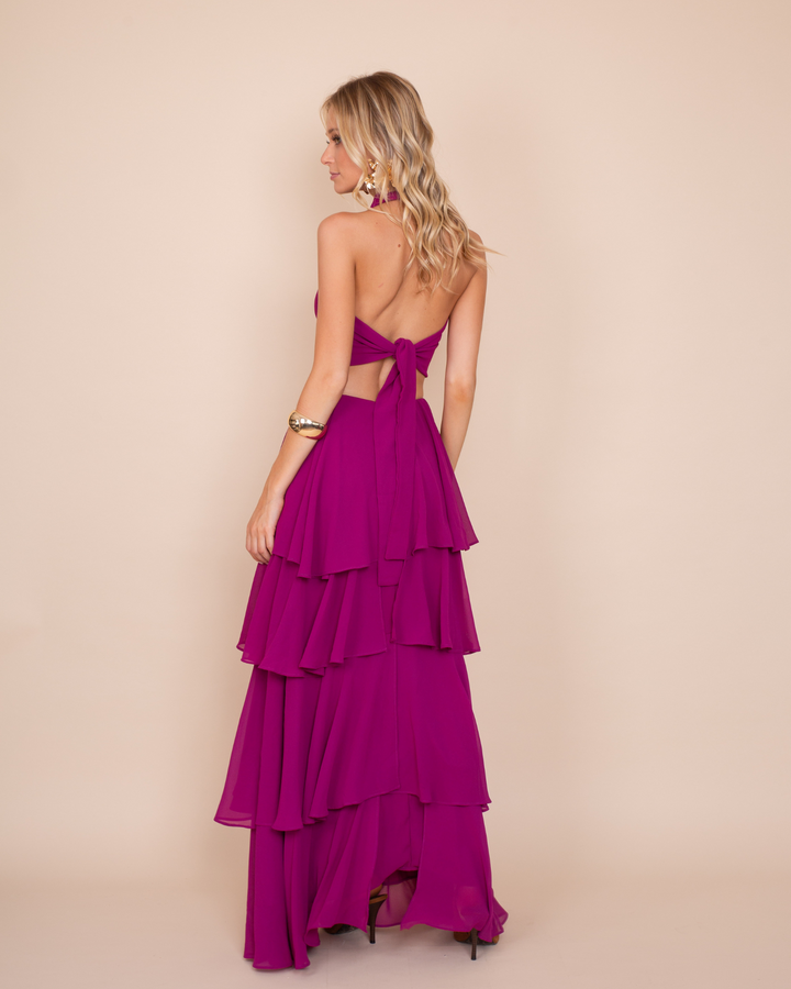 Falda Gia Magenta