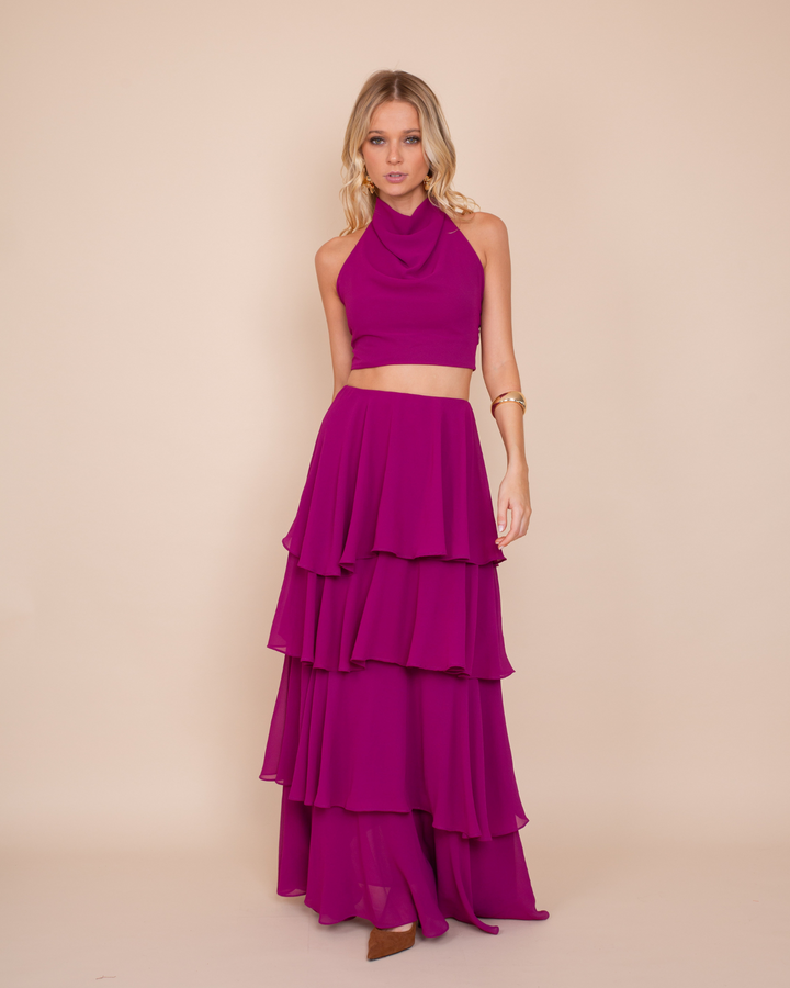 Falda Gia Magenta