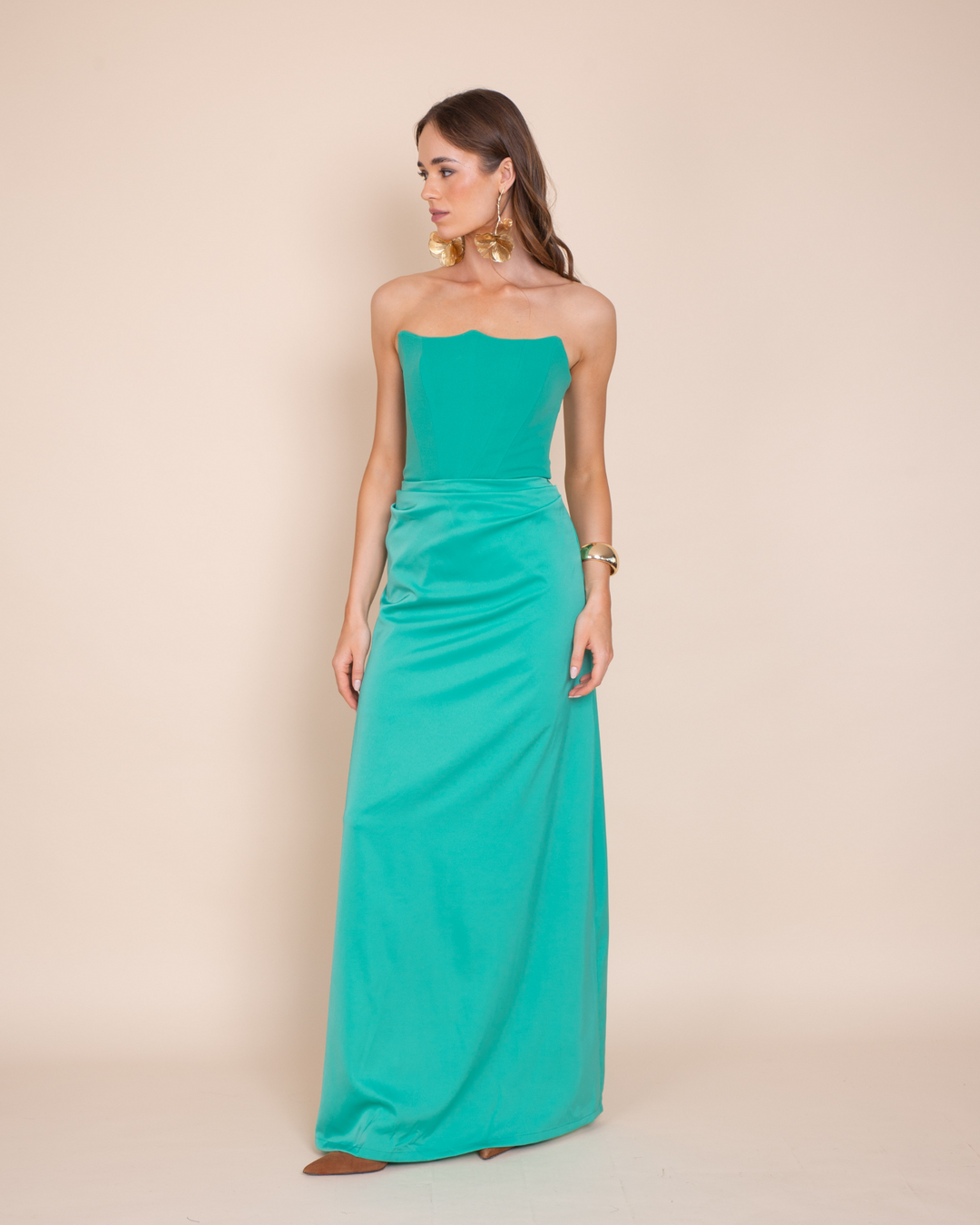 Vestido Diana Turquesa