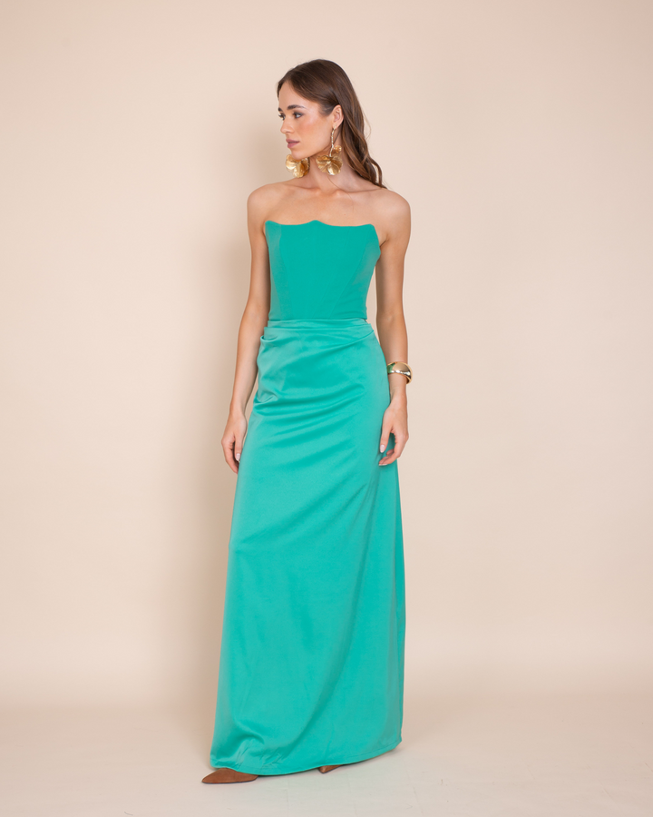 Vestido Diana Turquesa
