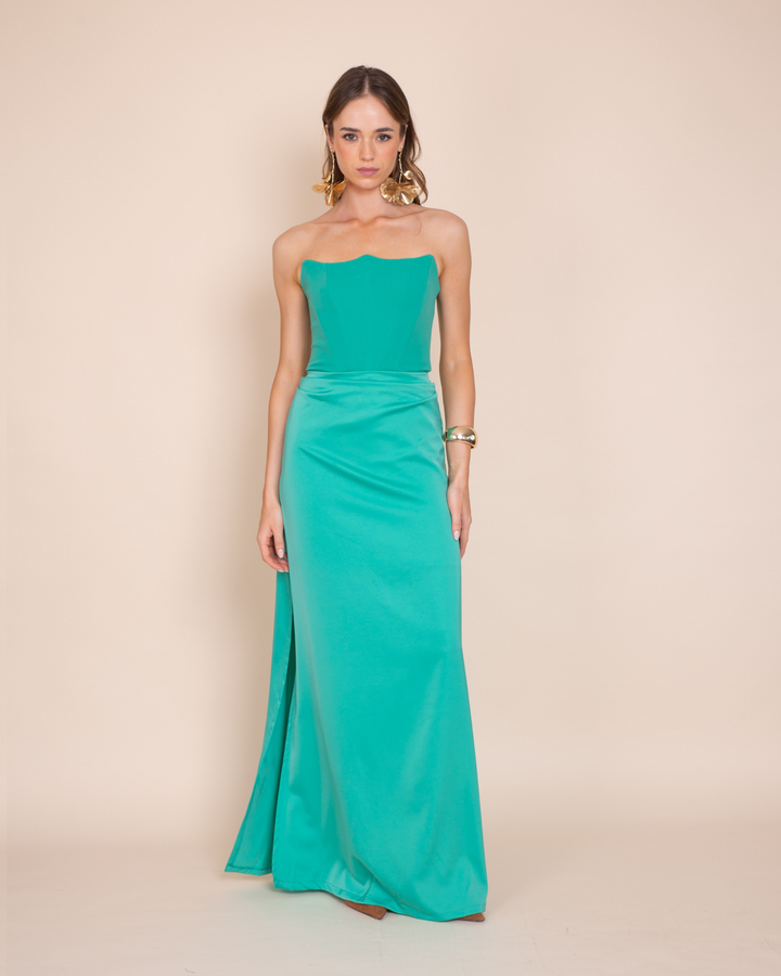 Vestido Diana Turquesa