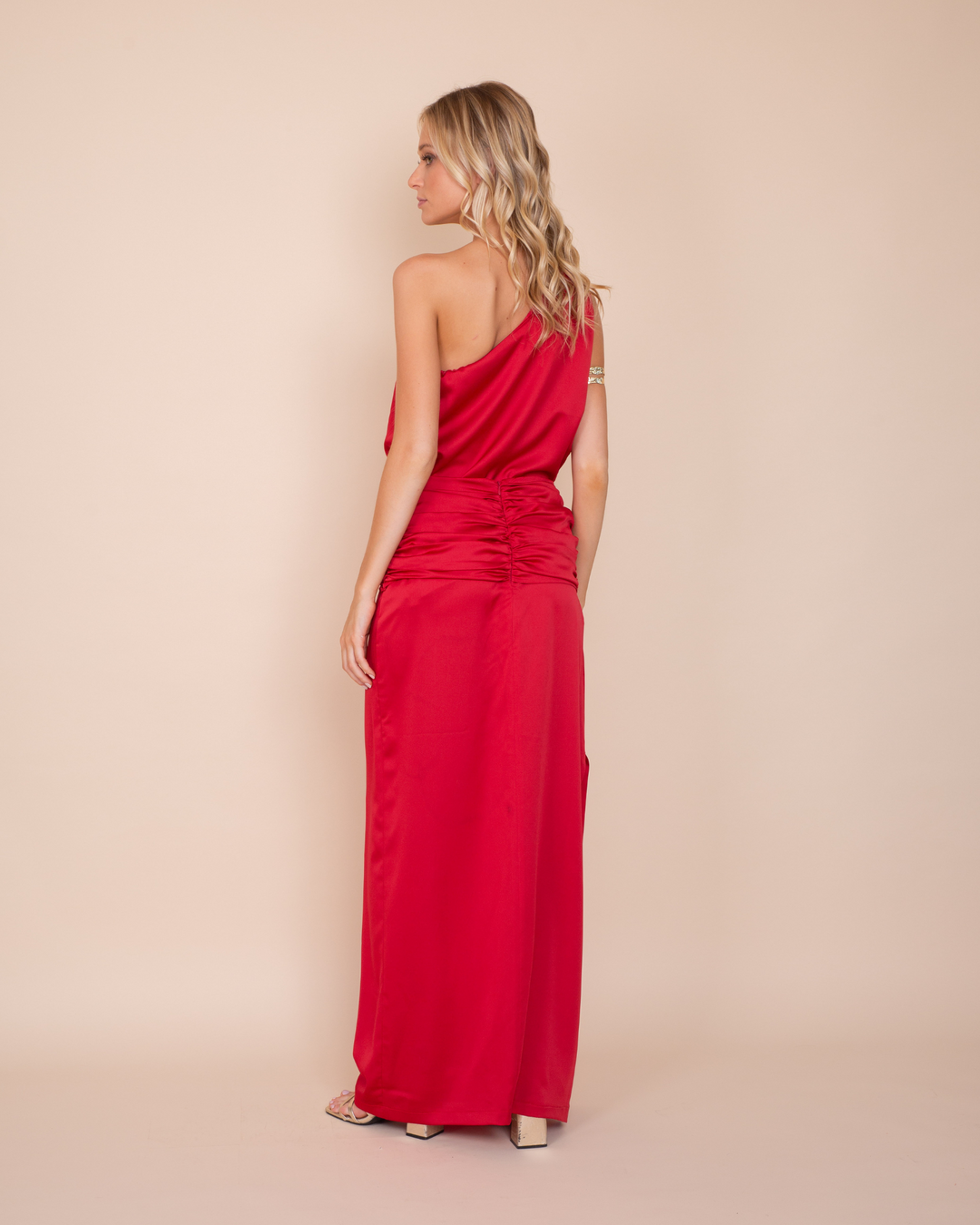 Falda Leonor Rojo