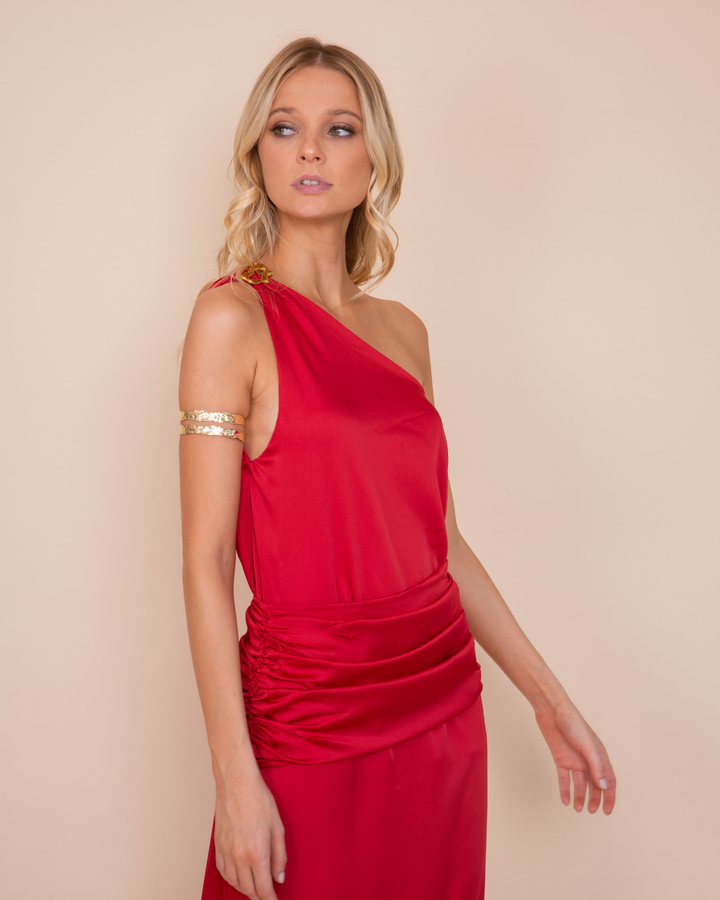 Top Leonor Rojo