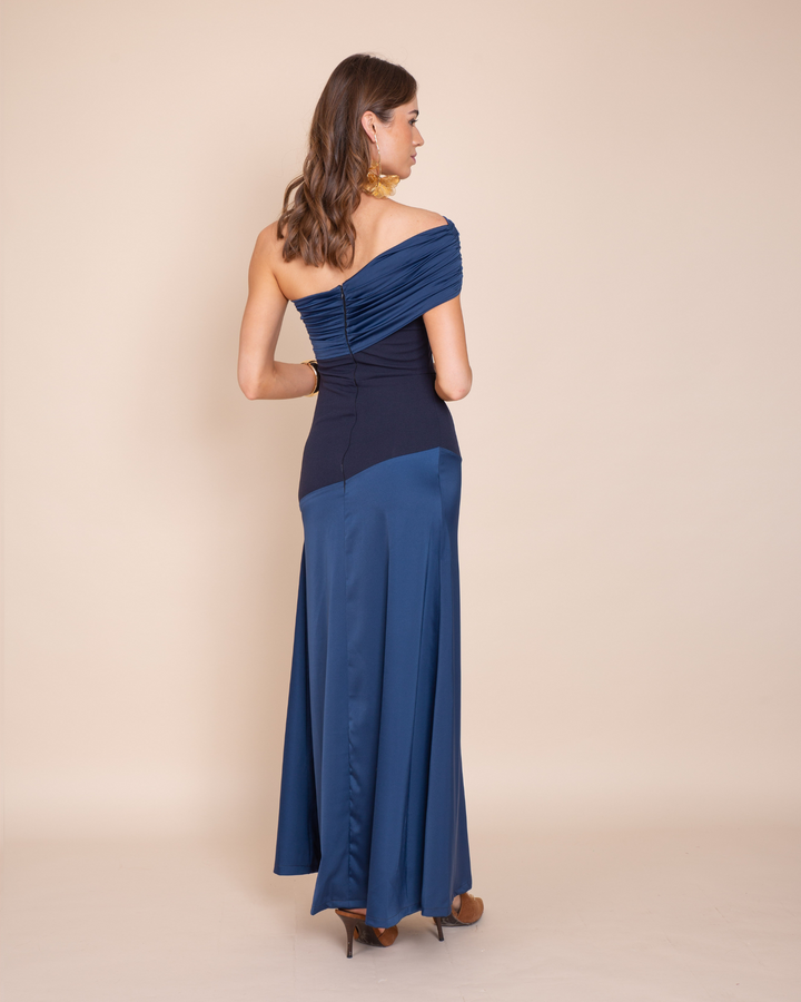 Vestido Lucia Azul Marino