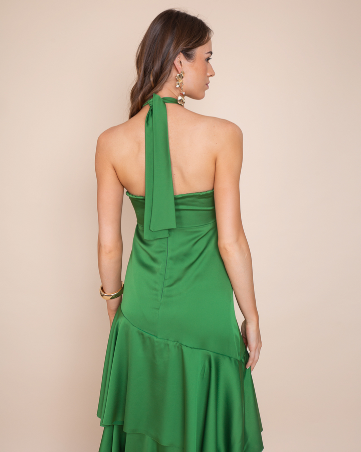 Vestido Lia Verde Pistacho