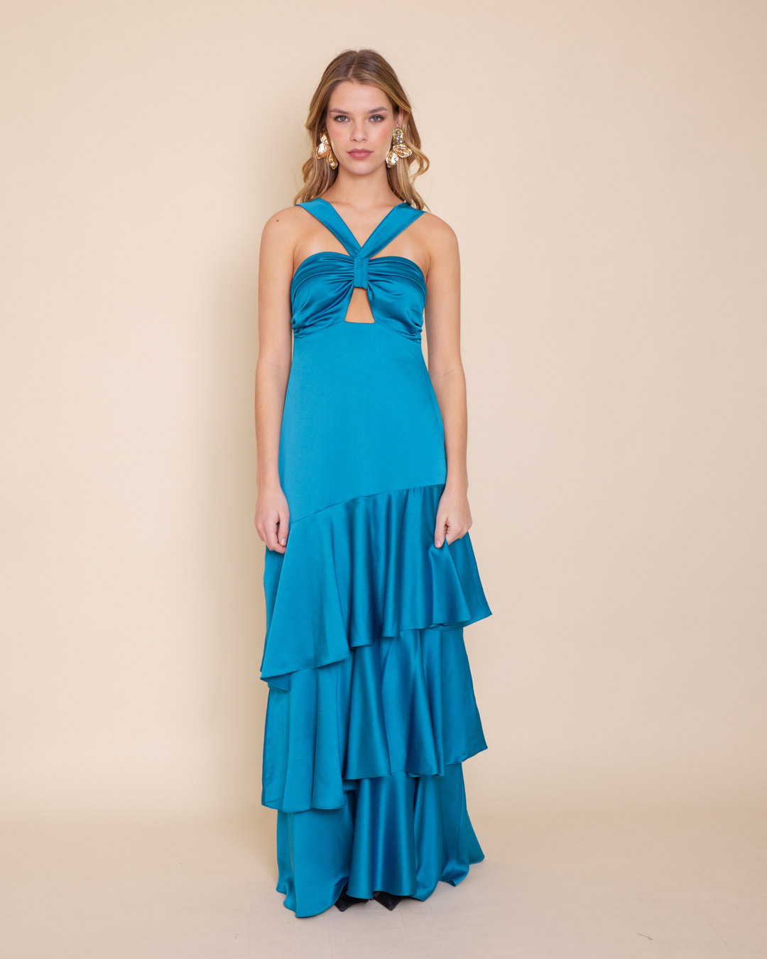 Vestido Lia Azul Claro