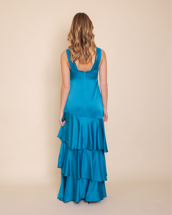 Vestido Lia Azul Claro