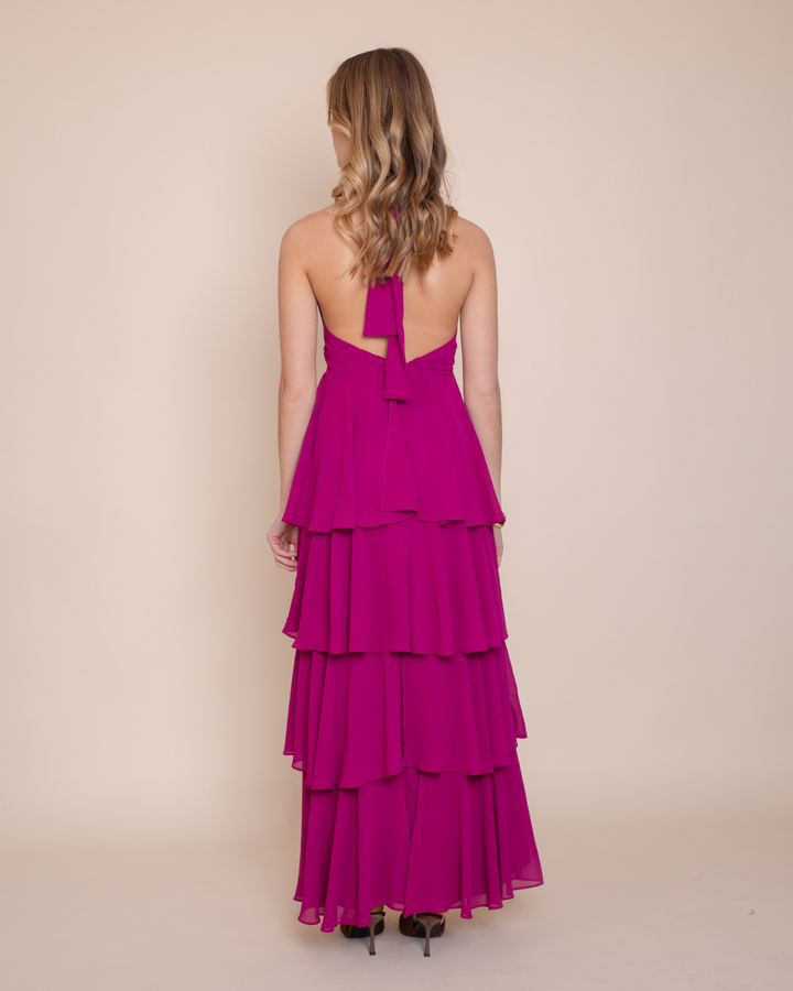 Vestido Celia Magenta