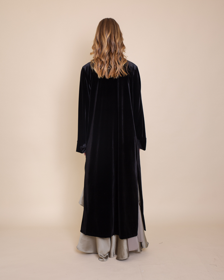 Kimono Terciopelo Negro