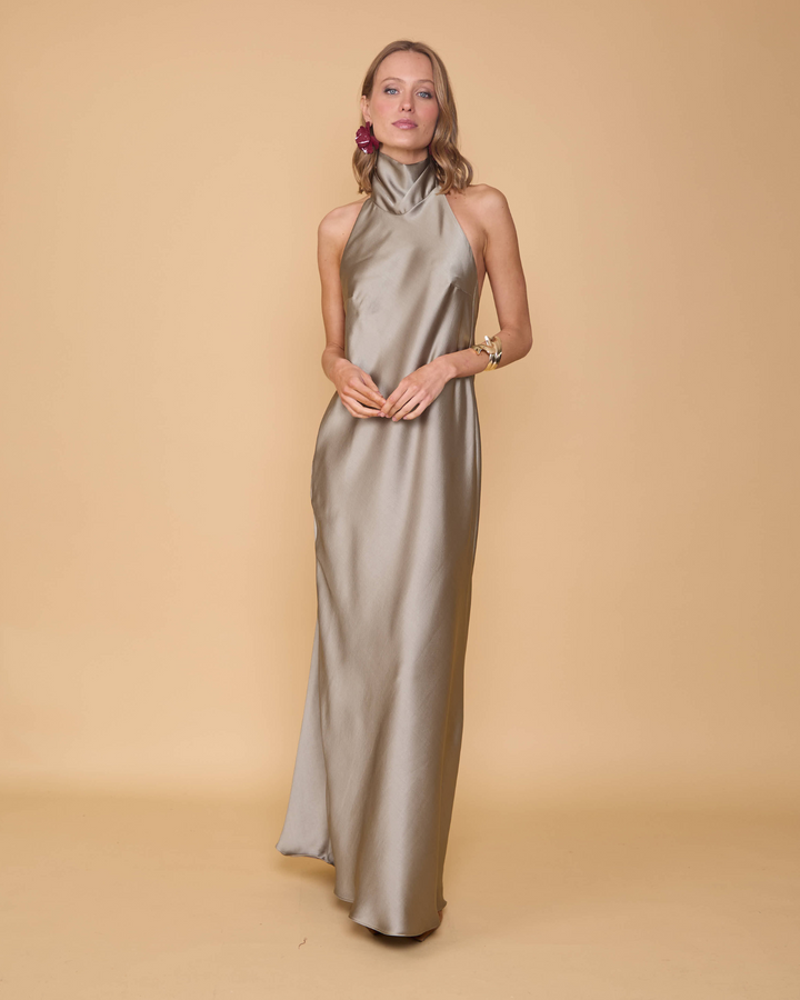 Vestido Amsterdam Verde Olivo Claro