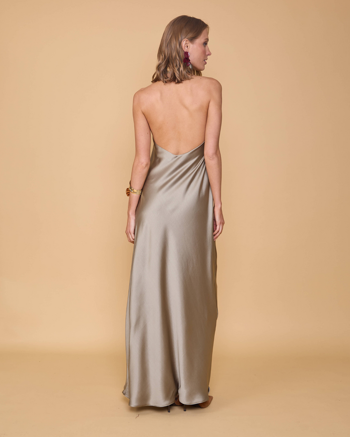 Vestido Amsterdam Verde Olivo Claro