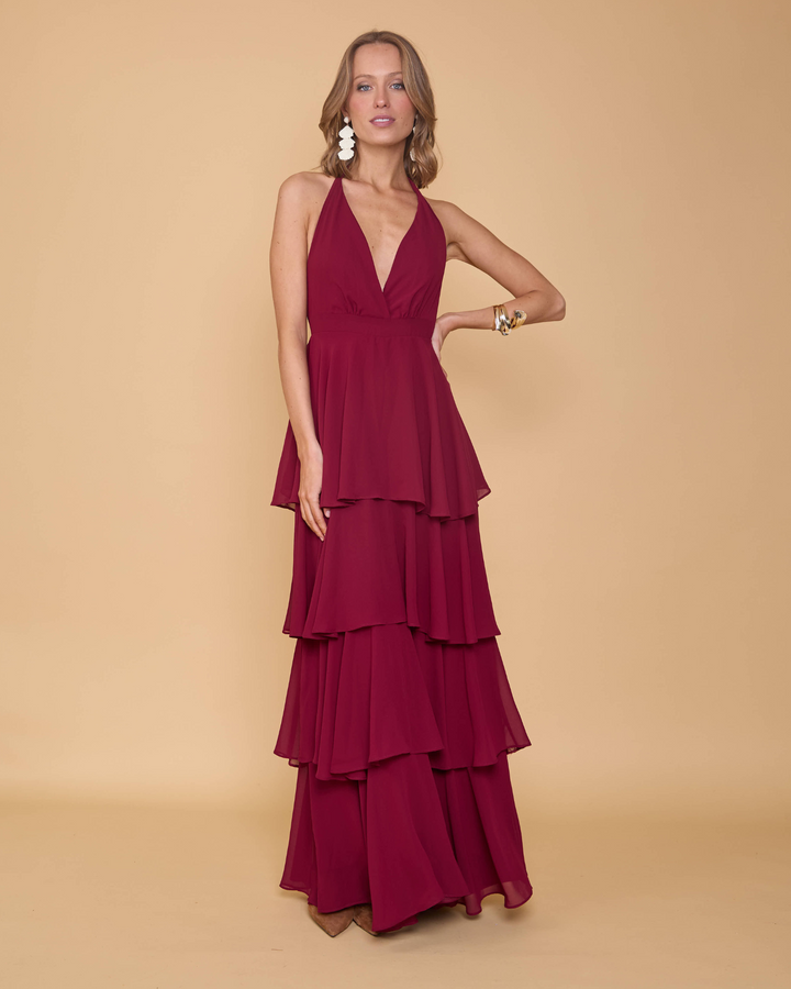 Vestido Celia Burdeo