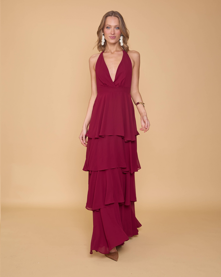 Vestido Celia Burdeo