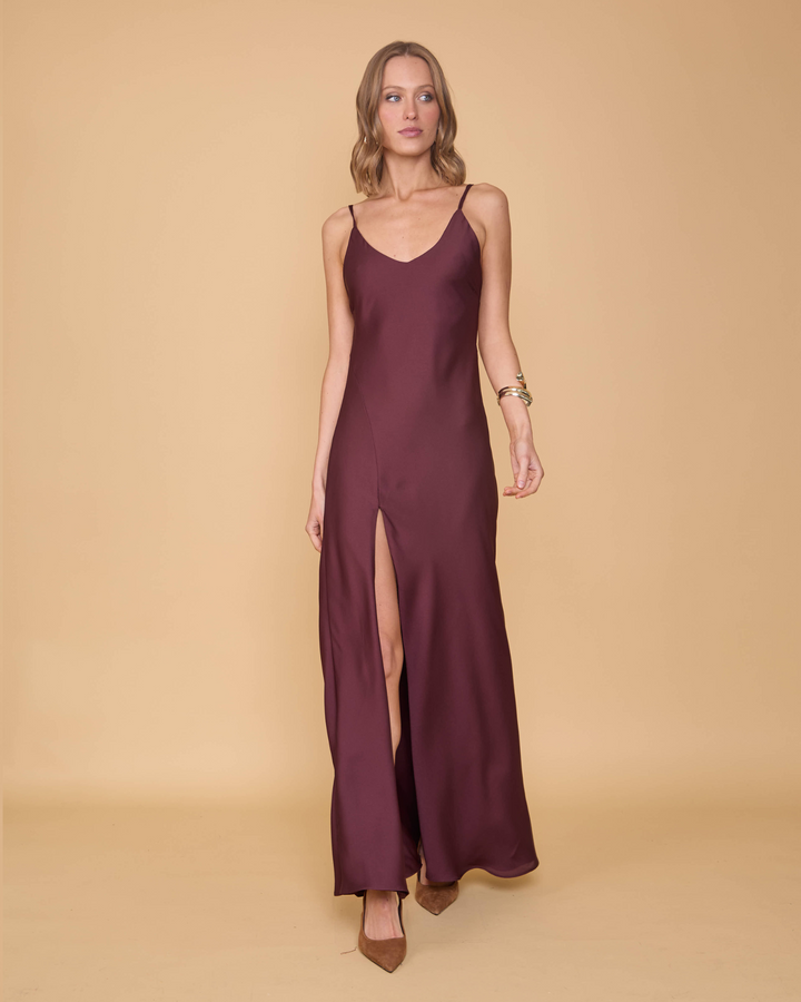 Vestido Victoria Café