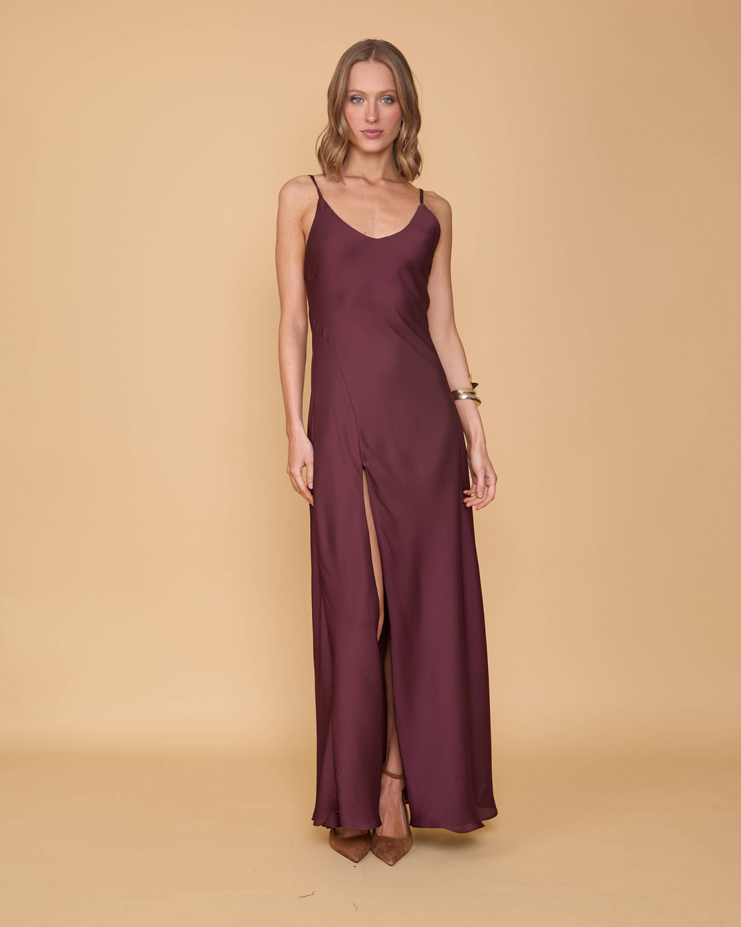 Vestido Victoria Café