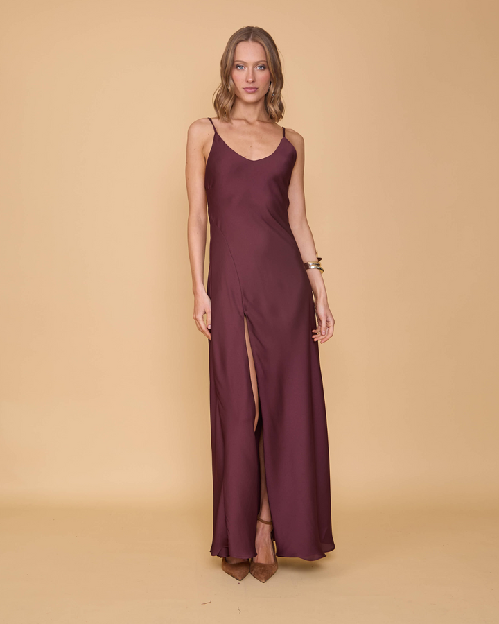 Vestido Victoria Café
