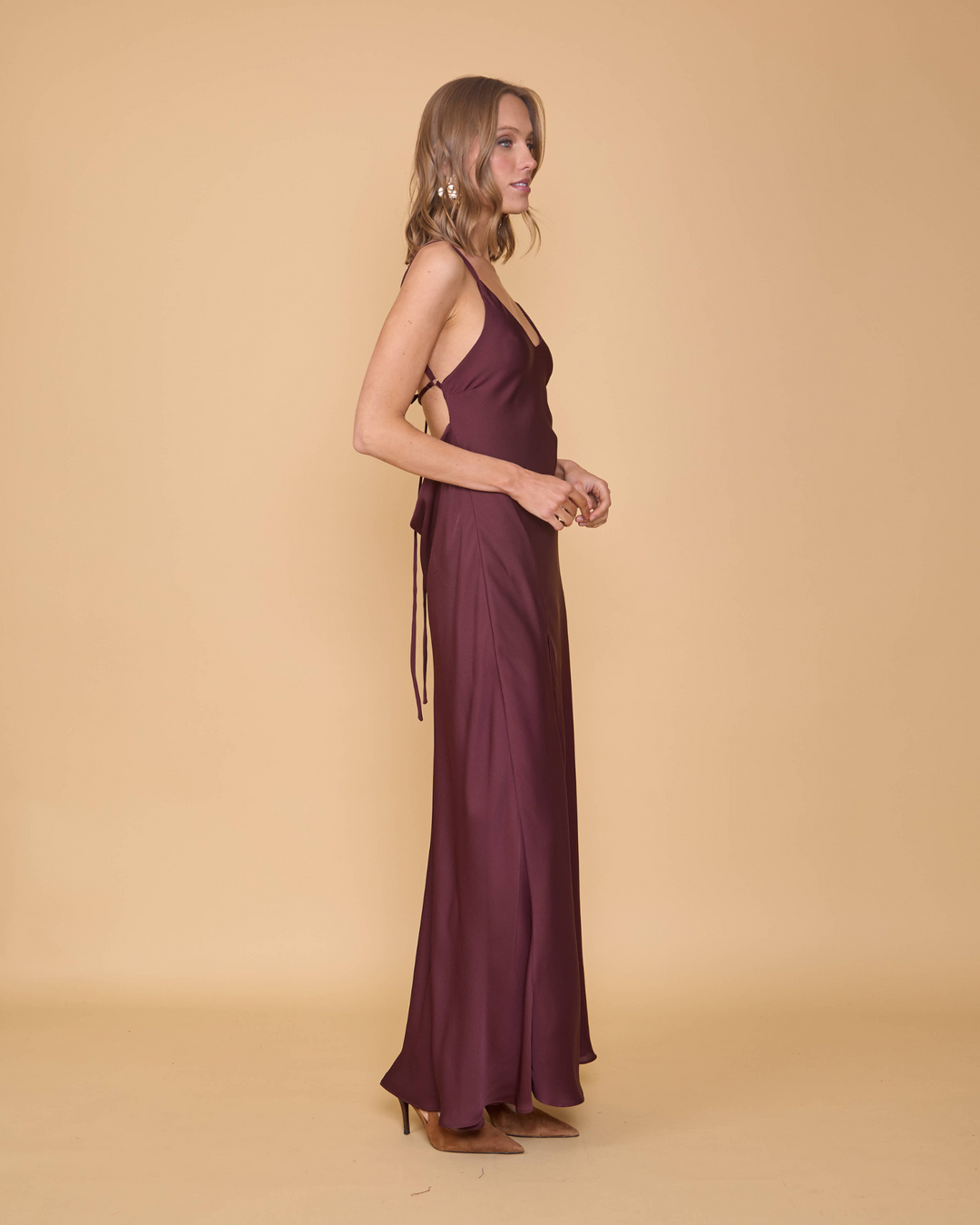 Vestido Victoria Café