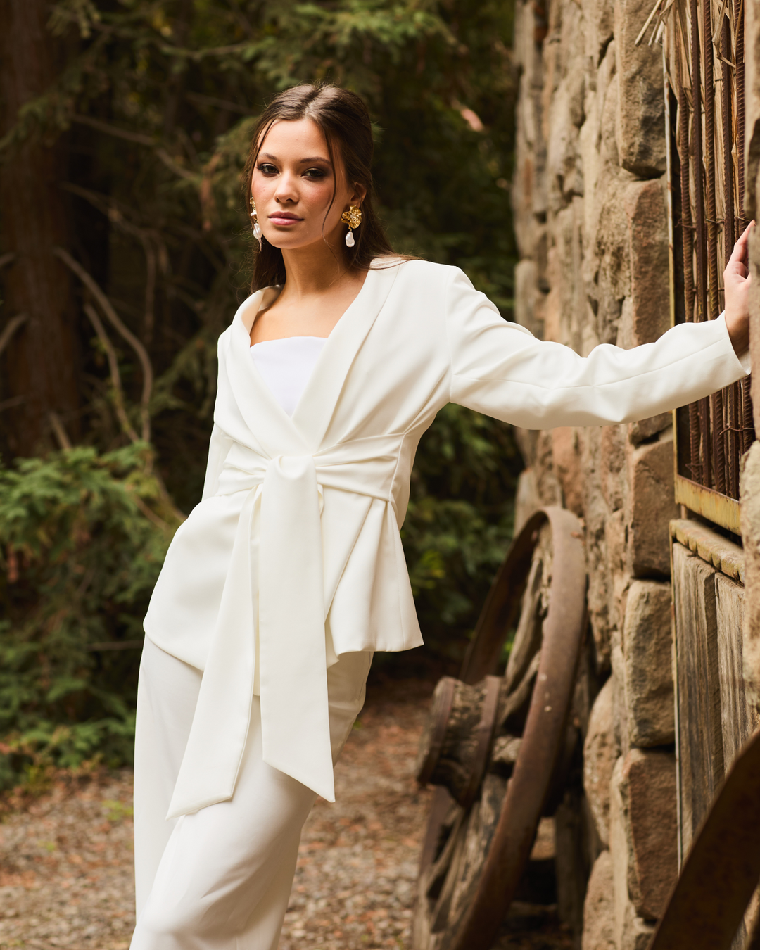 Blazer Celine Blanco